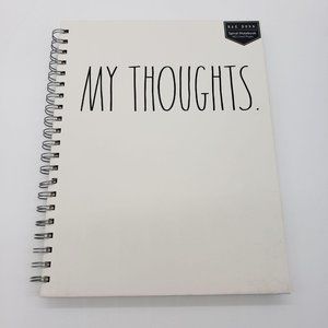 Rae Dunn “My Thoughts” Notebook
